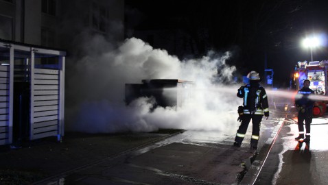 Trafobrand sorgte für Stromausfall auf der Focher Straße